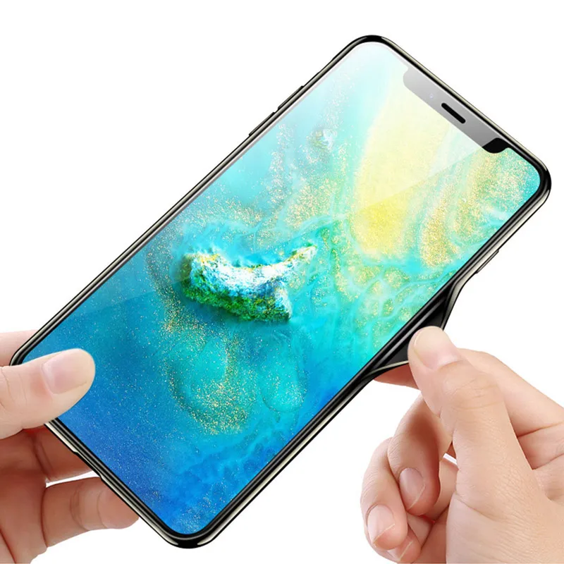 Чехол для Huawei P30 роскошный покрытый краем из ТПУ окрашенный стеклянный чехол Mate 20
