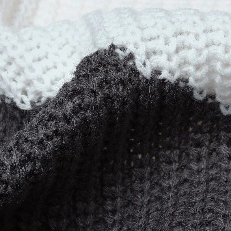 Женские зимние свитера 2019 Джемперы трикотажная одежда Модный женский белый