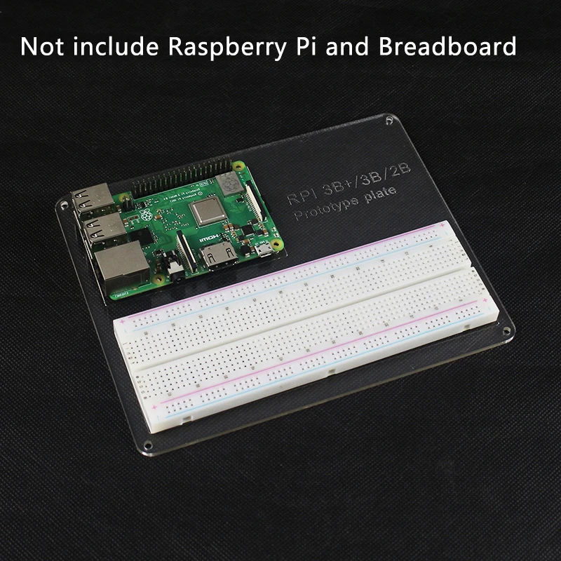Raspberry Pi 3 Model B+ Acrylic Mount Plate Transparent Prototype for 3B+ / 3B 2B | Компьютеры и офис