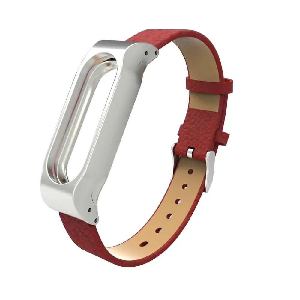 Ремешок на запястье Lenther Mi Band 3 ремешок Correa для Xiaomi Miband умный фитнес трекер браслет