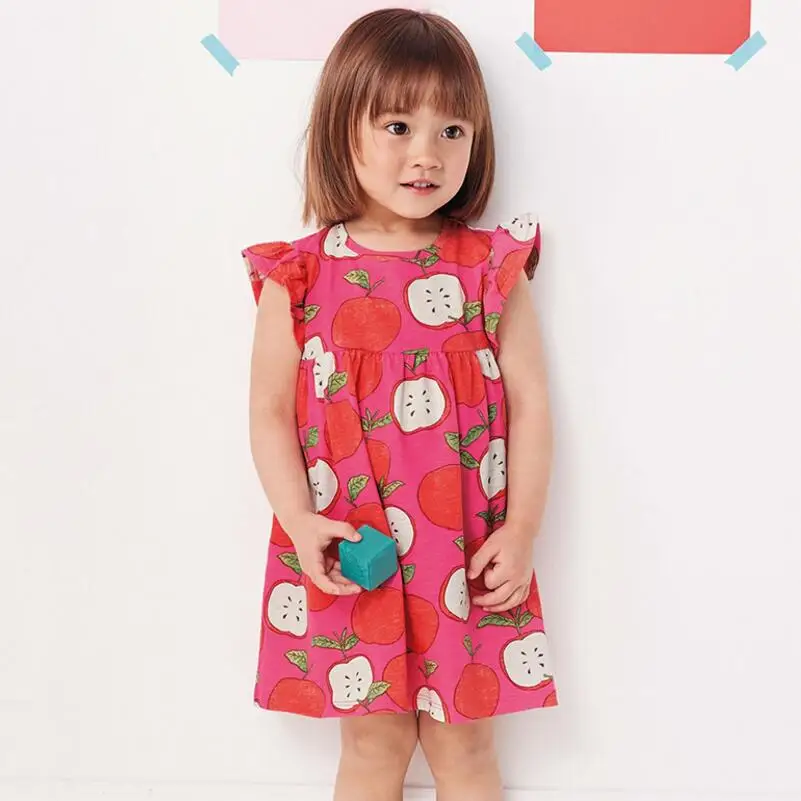 Little maven/2019 г. Новая летняя одежда для маленьких девочек Брендовое платье детские