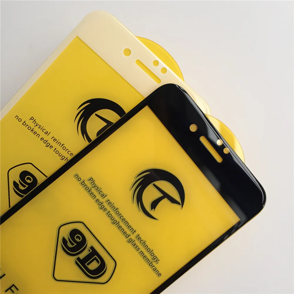 SZYSGSD 20 шт./партия 5D закаленное стекло для iPhone 7 8 Plus протектор экрана X XR XS крышка
