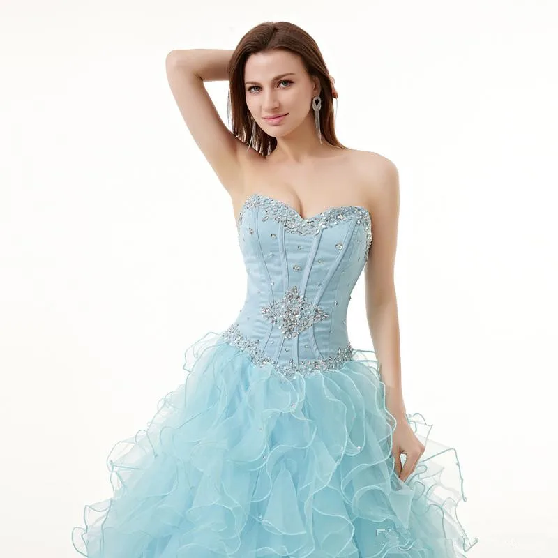 2015 модест бальное платье пышное из бисера блестками органзы узелок Bac сладкий 16