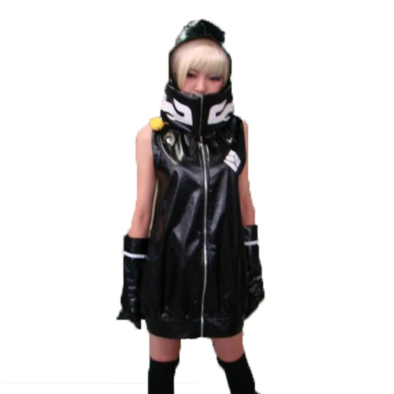 Костюм для косплея Black Rock Shooter Strength с перчатками на заказ любого размера 11|cosplay