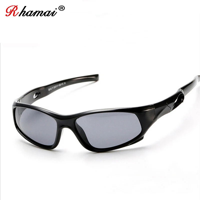 Детские поляризованные солнцезащитные очки УФ-очки TR90 в оправе брендовые для