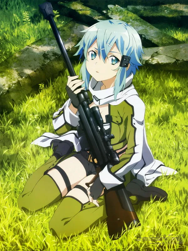 

Sword Art Online 2 Anime Sinon 200*150CM Single-layer Blanket #38766