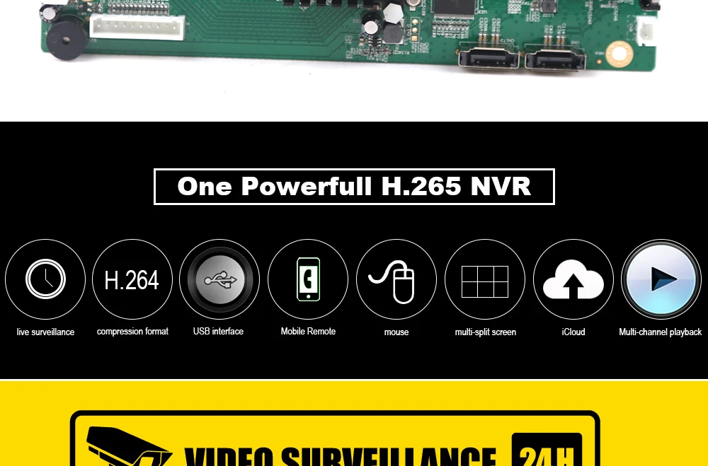 8CH CCTV H.265 DVR NVR доска 4 K/5MP/4MP HI3798M безопасности Модуль NVR 4CH 5MP/8CH 4MP XMEYE P2P мобильный мониторинг просмотр из облачного хранилища