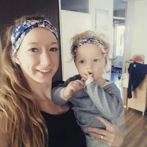 Повязка на голову из хлопка с цветами для новорожденных девочек эластичная чалма