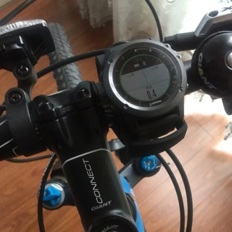 Черный велосипедный велосипед MTB велосипедный Компьютер Крепление защитный чехол поддержка для Garmin 410 910XT 610 fenix 3 D2 часы руль