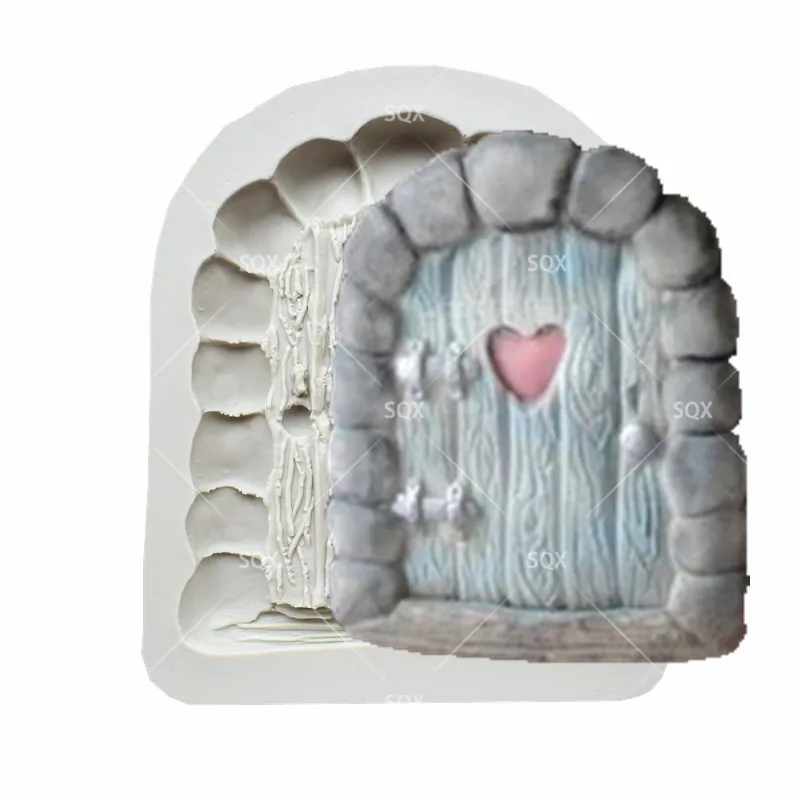 Дверь Форма d силиконовые формы Fondant (сахарная) декорирование тортов сахар