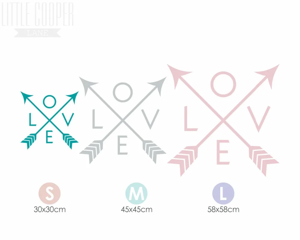 Стикер настенный виниловый в стиле Бохо с крестом и стрелками | Дом сад