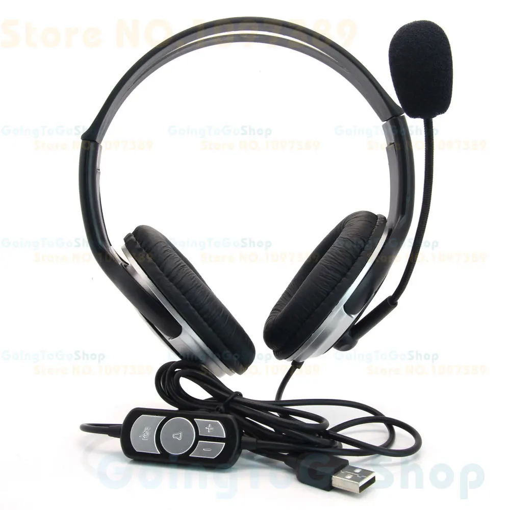 KOMC Speaker Stereo Bass Multimedia Studio Super Sound USB Micro Earphone Headset Headphone For PS3 Games With Free Shipping | Электроника