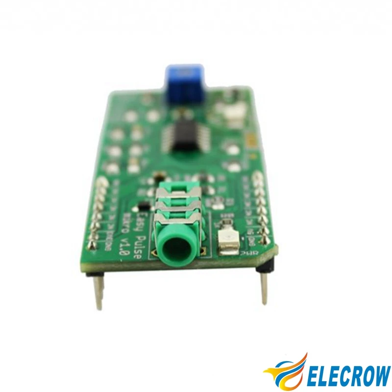 Elecrow Простой Импульсный микро-импульсный датчик для Arduino DIY Kit с коэффициентом