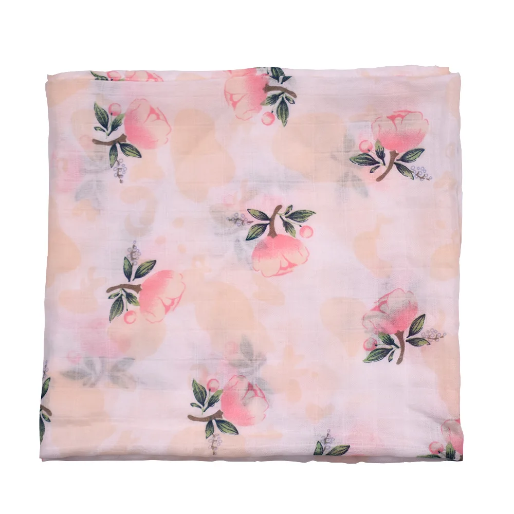Muslin Wrap Newborn Infant Swaddle Baby Blanket 100% Cotton Bl Perfect Shower Registry Gift 120*120cm | Мать и ребенок