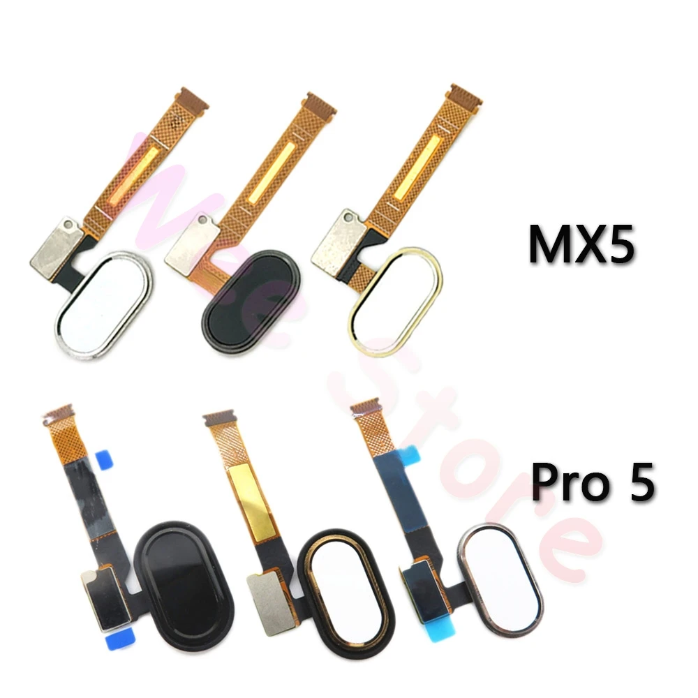 Кнопка возврата домой датчик отпечатков пальцев гибкий кабель для Meizu MX5 MX 5 Pro