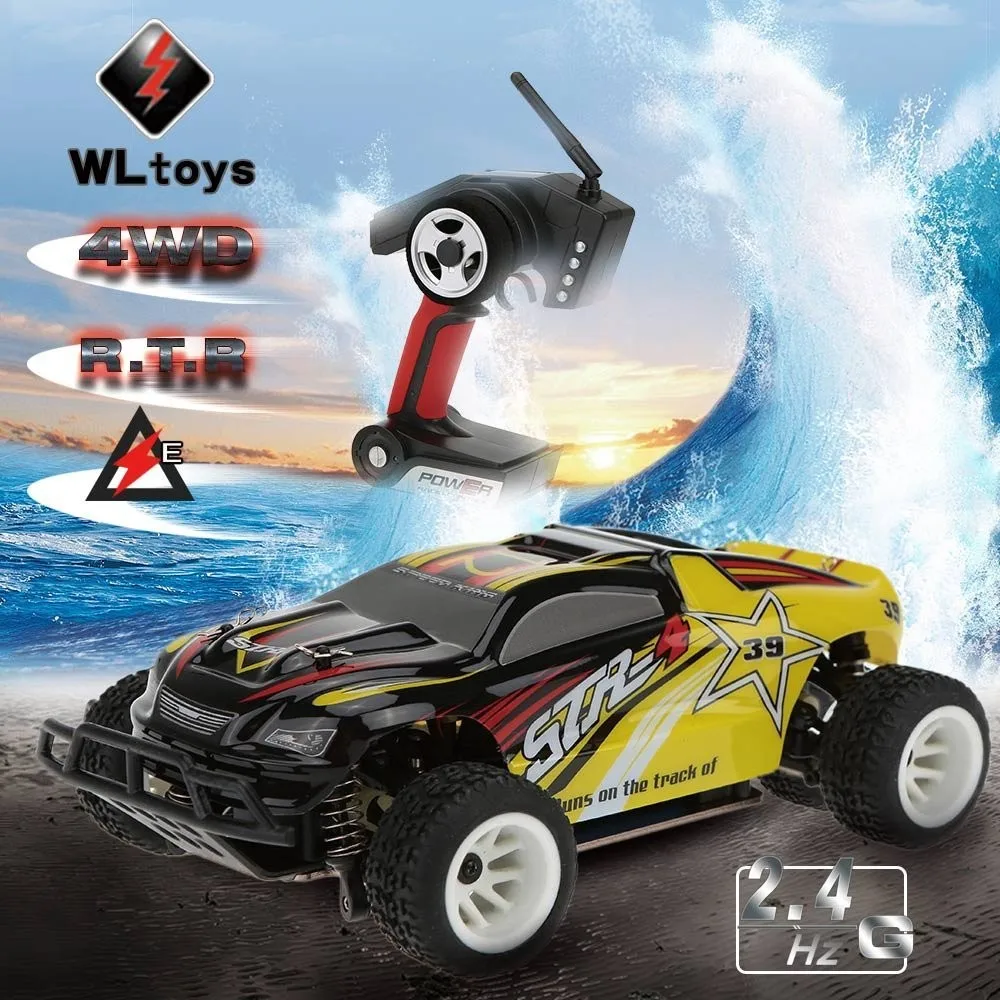 WLtoys A222 1/24 2,4G электрический матовый 4WD RTR RC автомобиль внедорожный Багги рождественские подарки RC игрушки детские игрушки подарок
