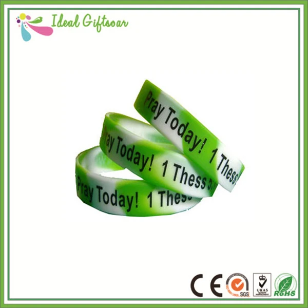 Китайский заводской силиконовый браслет под заказ камуфляжный оптовый