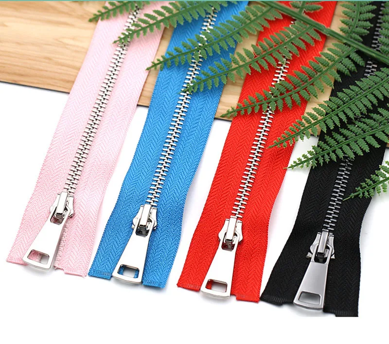 Meetee15-120cm 5# металлическая молния двойные ползунки самоблокирующиеся длинная застежка-молния DIY пуховик мешковатые брюки пошив одежды Декор Аксессуары