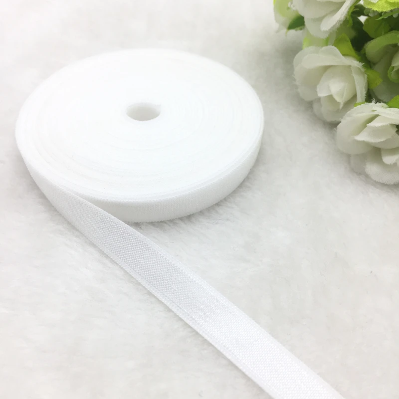 5 yds 3/8 &quotБелая эластичная лента многократный складной над эластичной лентой для