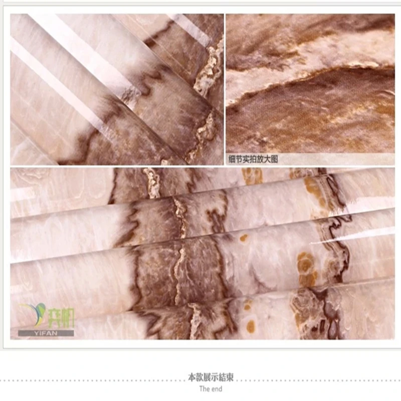 

Special for furniture and home decoration 3D marble wallpaper sticker