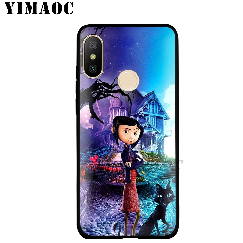 Ультратонкий Мягкий чехол YIMAOC Coraline movie для Xiaomi Redmi Note 7 6 6A 5 4 4X 4A 5A S2 7A GO K20 Plus Pro |