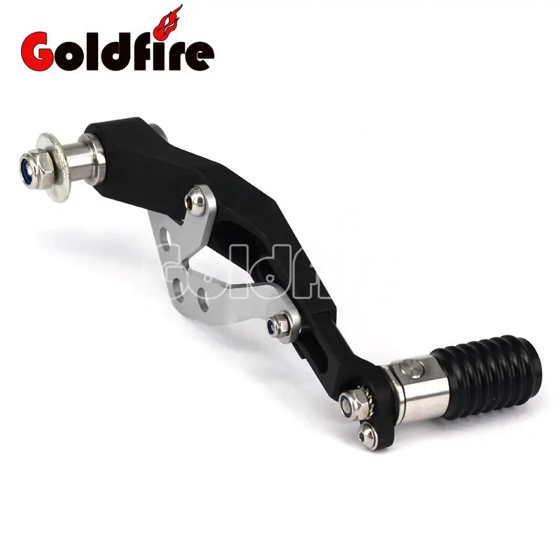 Алюминиевый Регулируемый складной рычаг переключения передач для мотоцикла с