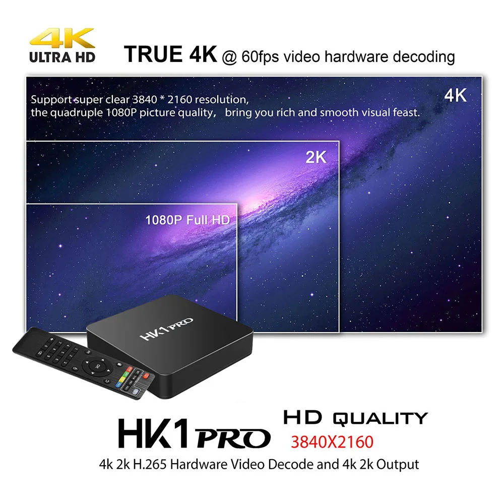 Android 8 1 LPDDR4 4 ГБ 64 Amlogic S905X2 ТВ коробка ядра 2 г и 5 ГГц Двойной Wi Fi BT4.0 100 м H.265 К 60pfs Media