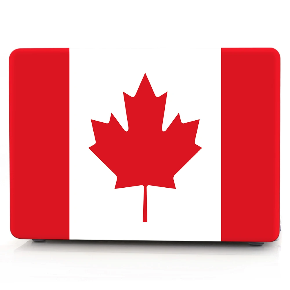 Canada Чехол для ноутбука Macbook Air Pro 13 15 Touch bar для Mac Book Air Pro retina 11 12 13 15 дюймов жесткий чехол с национальным флагом - Цвет: Canada