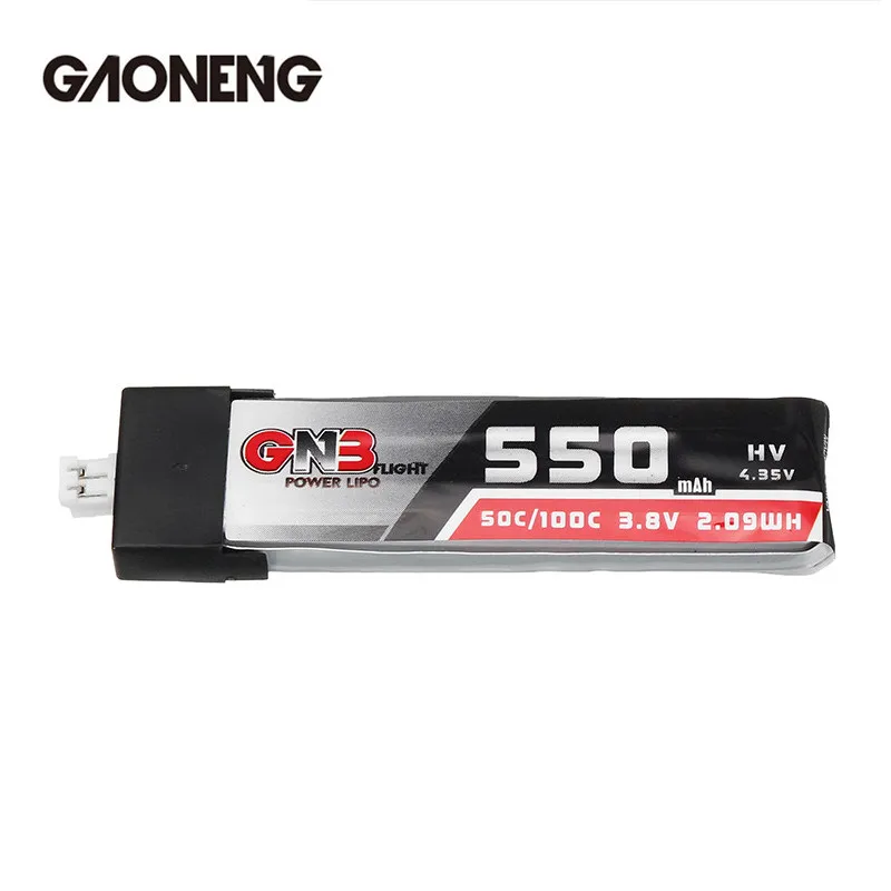 5 шт. литий полимерный аккумулятор Gaoneng 550 мАч 1S 50C/100C 4 35 в HV разъем PH2.0 для Tinyhawk TINY8X