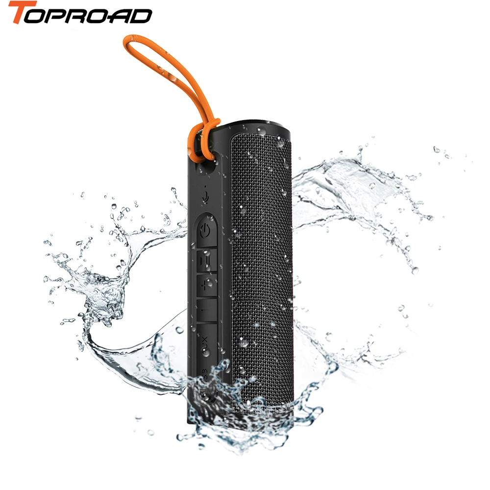 TOPROAD открытый Bluetooth динамик велосипедный сильный бас TWS водонепроницаемый s с