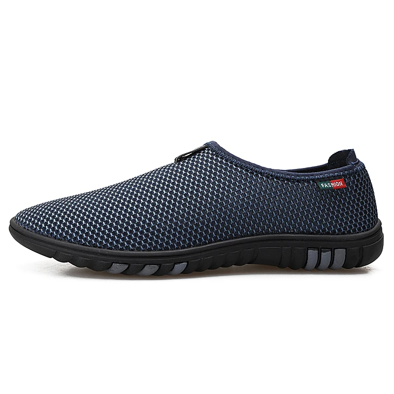 

2018 Running Shoes Cheap Walking Men's Flats Shoes Breathable Zapatillas Sport Shoes Mesh Style Soft Round Shoes Sports ma