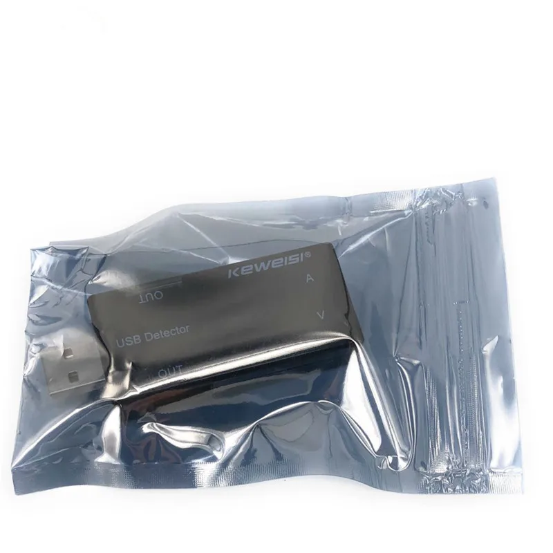 Новый красный + синий двойной USB ток напряжение зарядный детектор Тестер батарея