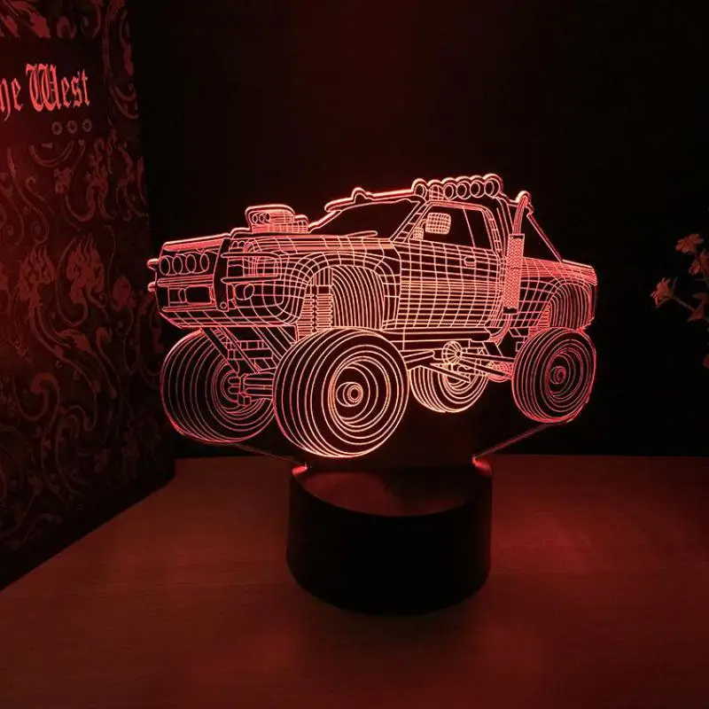 Подсветка для внедорожника 3 d подарки поделки акриловые ночные светильники на