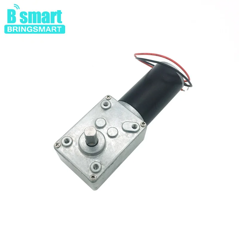 Червячный Шестерни Мотор 12V 24V обратный 12-470 об/мин двигатель постоянного тока с высоким крутящим моментом 3,4-70 кг с встроенной функцией спуска затвора для Шторы машина афиши оборудование для дома высокого качества
