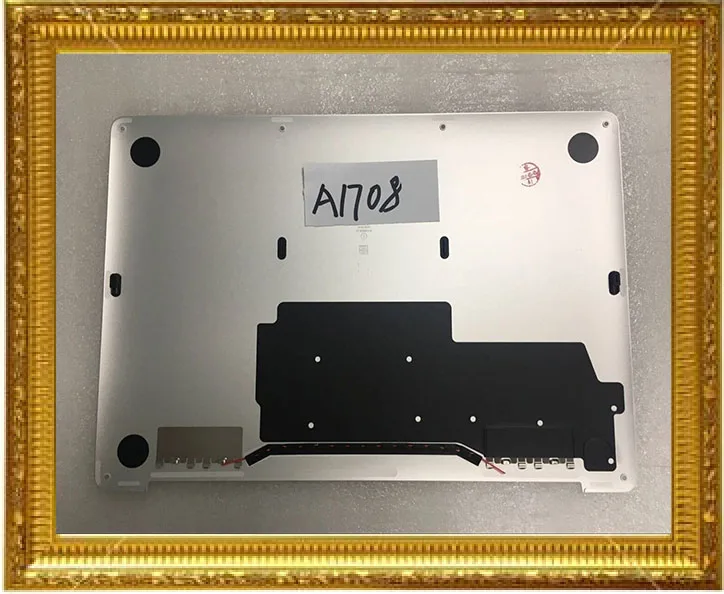 Оригинальный Новый Нижний чехол для Apple Macbook 13 &quotA1708 нижний 2016 года серебристого