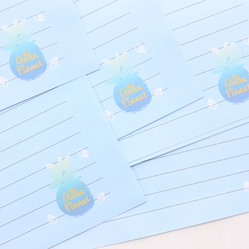 Новые милые школьные конверты и буквенные подушки Domikee набор канцелярских