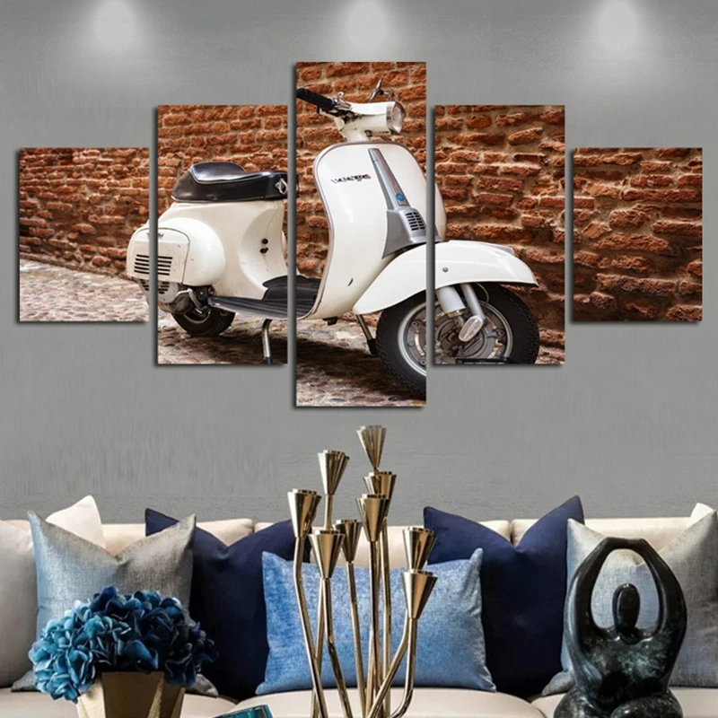 Картина Современный домашний декор холст плакат гостиная модульная рамка 5 шт.