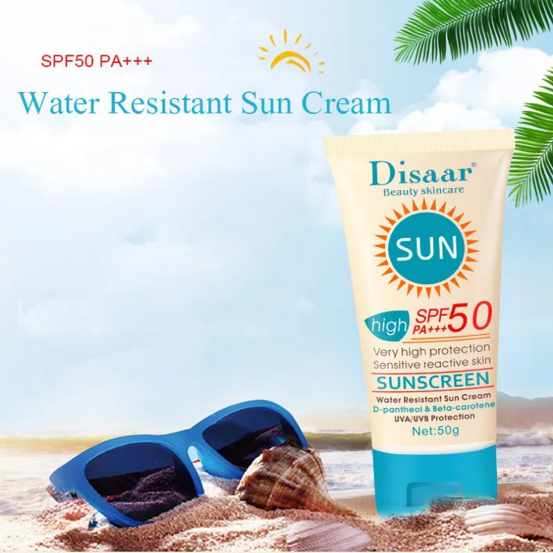 Летний солнцезащитный крем для лица PA + SPF 50 УФ-излучение отбеливающий | Красота и