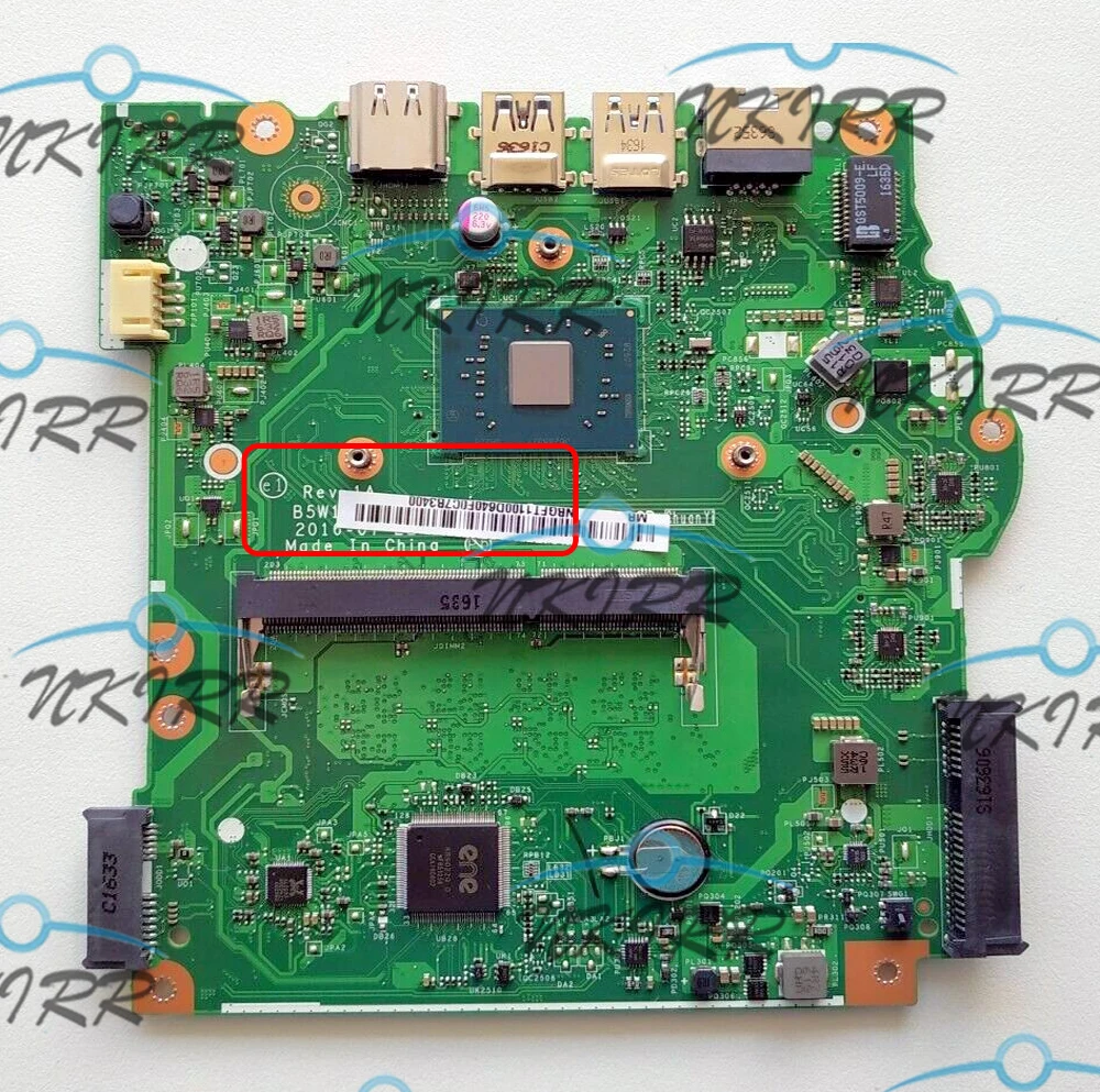 B5W1A/B7W1A LA-D641P NBGFT1100C NBGFT1100B NBGH411001 NBGH411006 NBGFT1100D N3450 материнская плата для acer Aspire ES1-533
