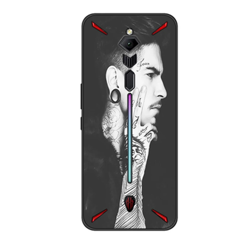 Красивый чехол для Nubia Red magic 3 Мягкая силиконовая задняя крышка Redmagic3 Redmagic NX629J