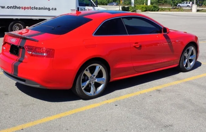 A5 Coupe 2 двери из углеродного волокна задний багажник спойлер крыло для Audi A5 2008- S линия стиль