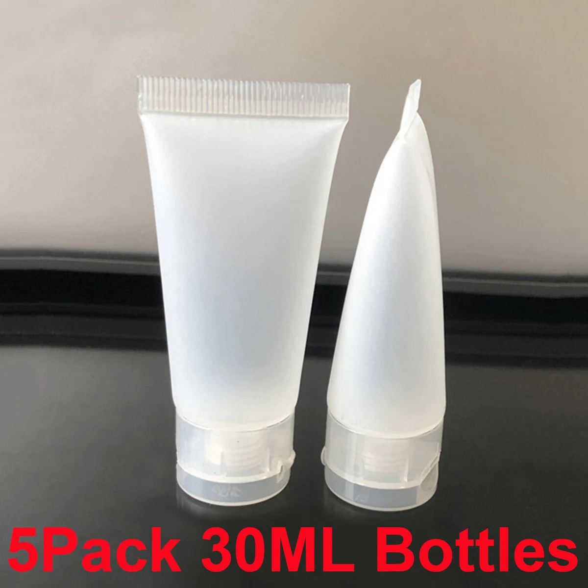 5 шт. 30 мл многоразовая бутылка матовая ПВХ и ПП для выдавливания контейнер