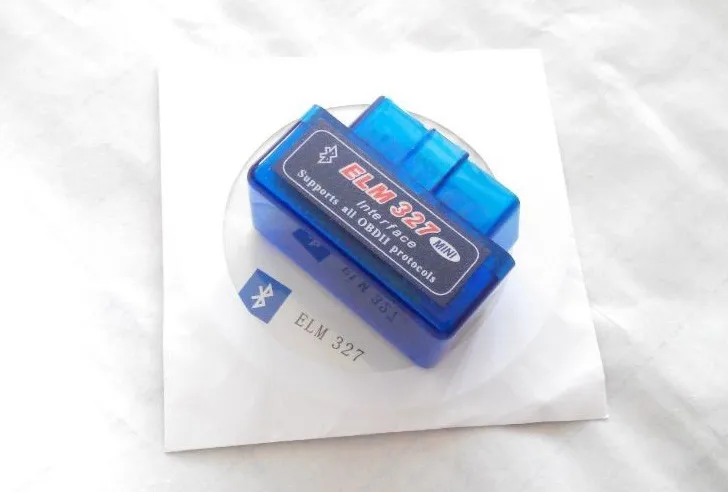 50 шт. Супер Мини ELM327 Bluetooth OBD2 диагностический сканер инструмент высокое качество