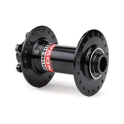 Black 32 Holes 110mm Novatec D041SB DH AM Mtb дисковый тормоз 32 36H 100 мм 110 мм ПЕРЕДНЯЯ СТУПИЦА велосипеда 15 мм горный велосипед втулки через ось 2 подшипника - Цвет: Black 32 Holes 110mm