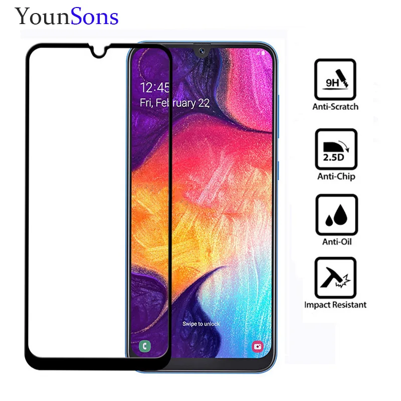 Новинка 0 26 мм полное покрытие Закаленное стекло пленка для samsung Galaxy A10 A20 A30 A40 A50