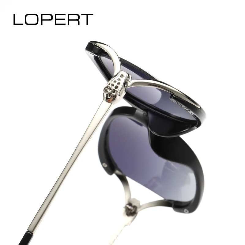 LOPERT Роскошные брендовые дизайнерские поляризованные солнцезащитные очки