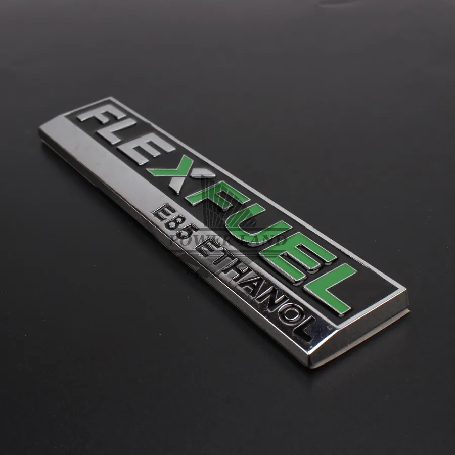 3D металлический FLEXFUEL E85 этанол авто Стайлинг эмблемы наклейки значок наклейка