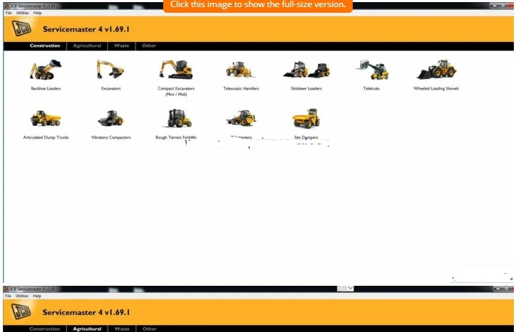Сервис JCB Master 4 v1.69.1 [05 2018] диагностическое полное Программное обеспечение ServiceMaster |