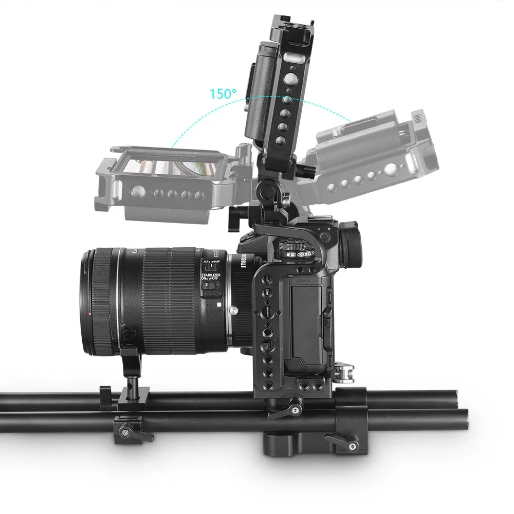 SmallRig быстроразъемное крепление EVF с зажимом Nato для универсальной DSLR камеры 5 &quotи