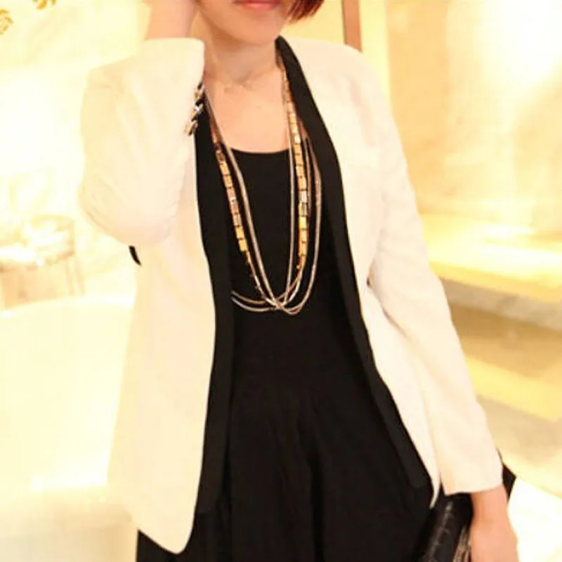 

Trendy Fashion Thick Flat Gold Chain Multi Black Chains Necklace Sweater Long Chain Jewelry